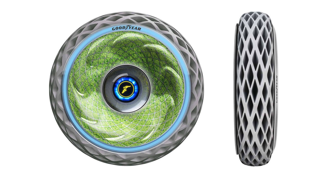 Goodyear presenterar däck som producerar syre