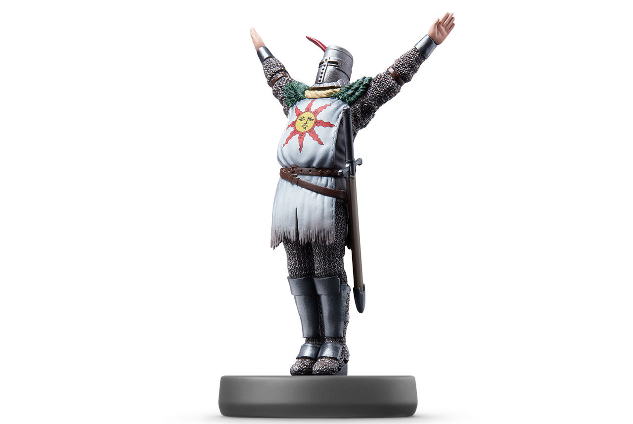Solaire of Astora på ingång i Amiibo-form