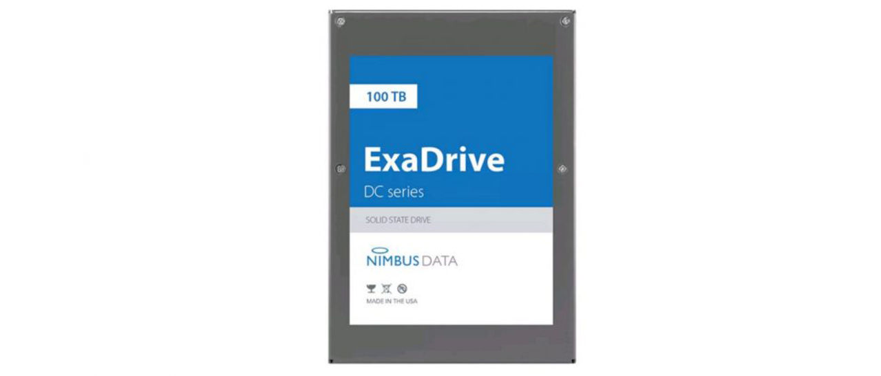 Nimbus släpper SSD med 100TB lagring