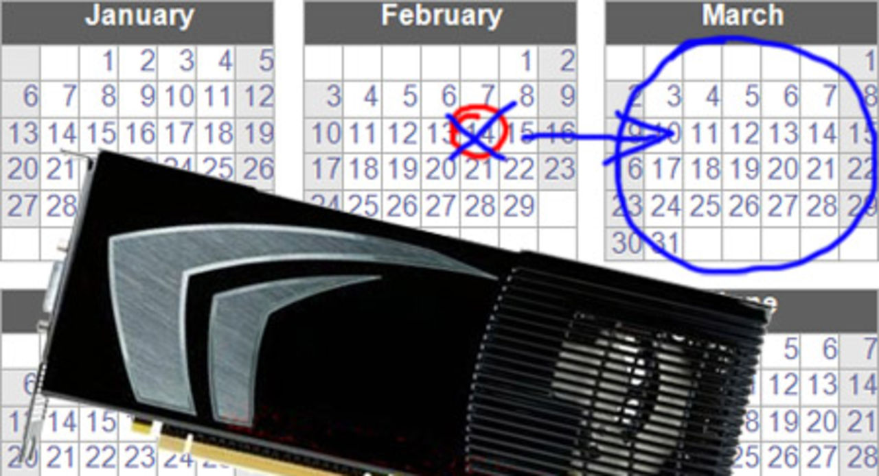 Geforce 9800 GX2 försenas