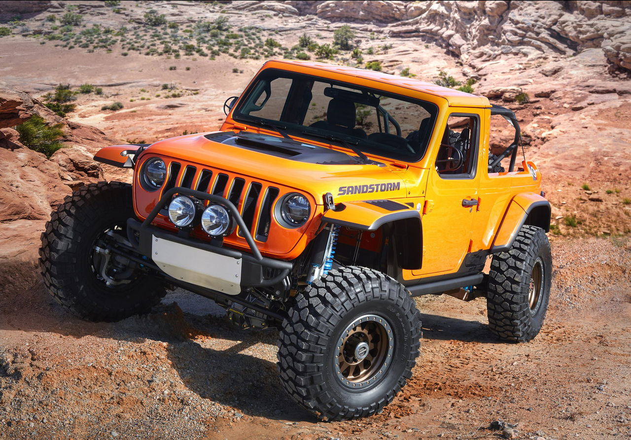 Jeep visar sju stycken koncept