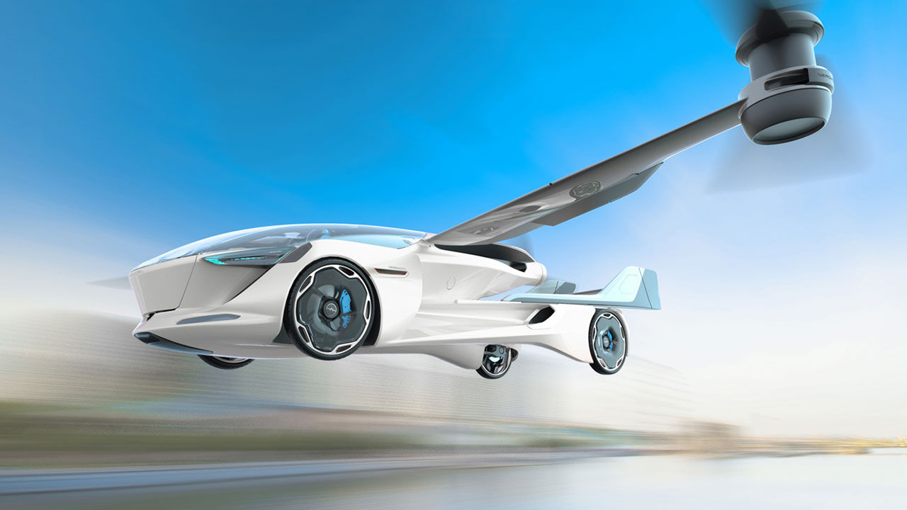 AeroMobil visar ny flygande konceptbil