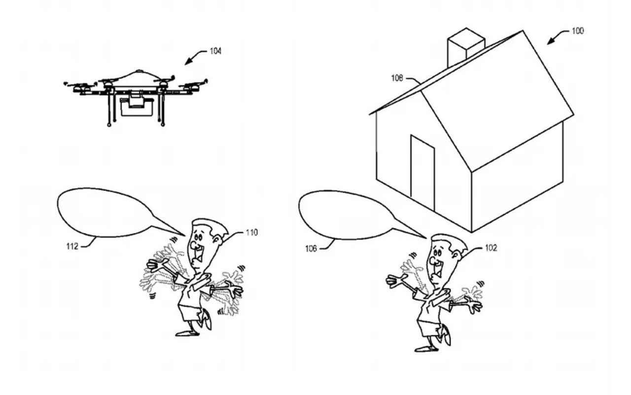 Nytt patent på drönarkoncept från Amazon