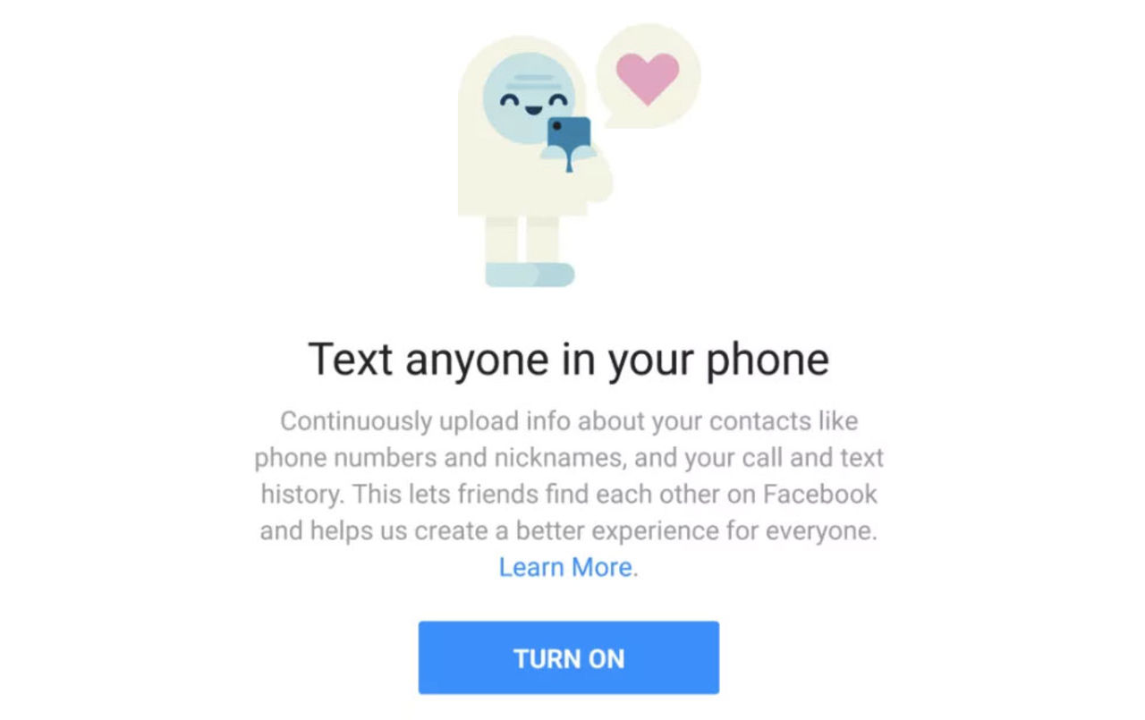 Facebook har samlat in samtalshistorik från Android-telefoner