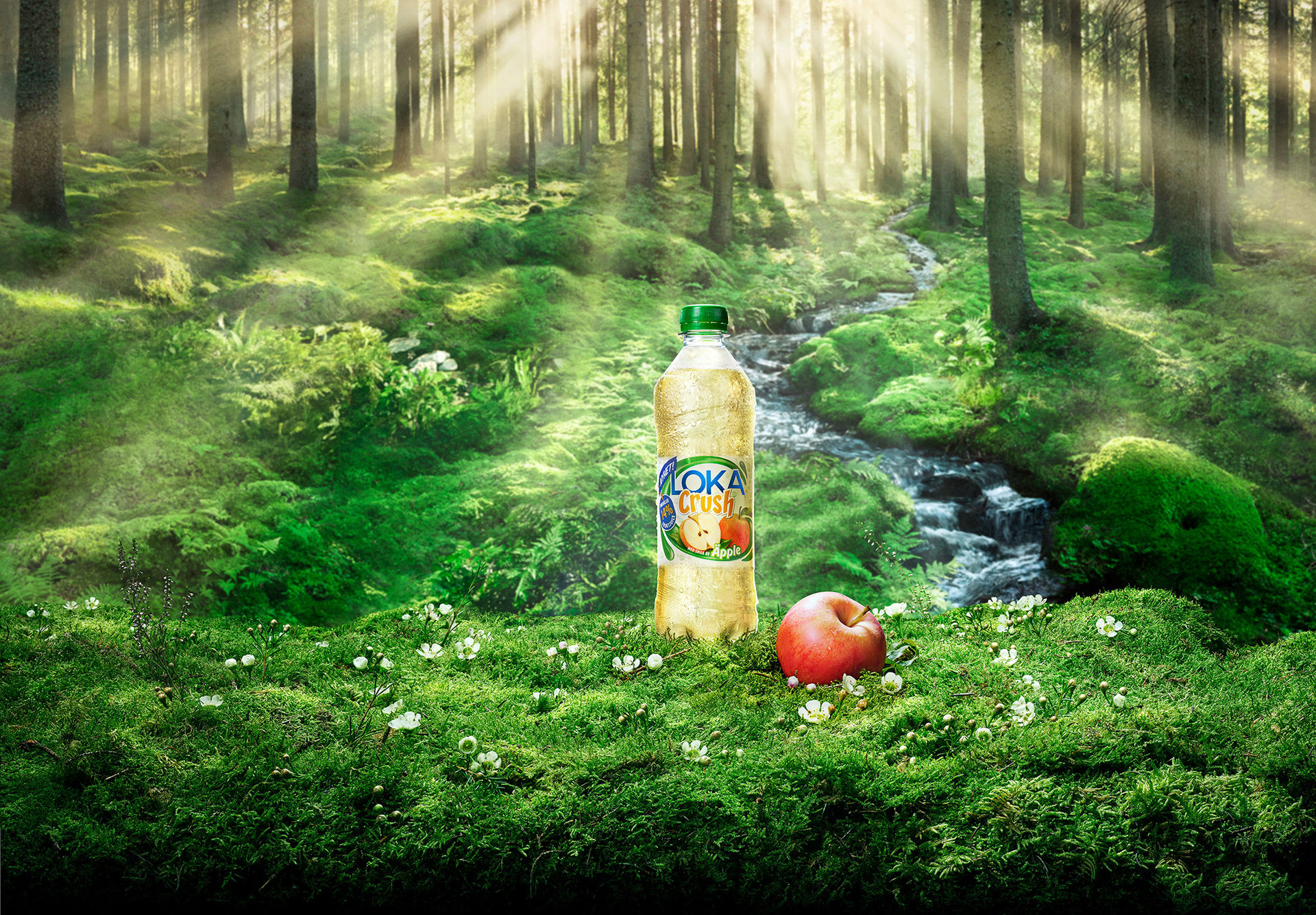 Nu kommer Loka Crush med äpple-smak