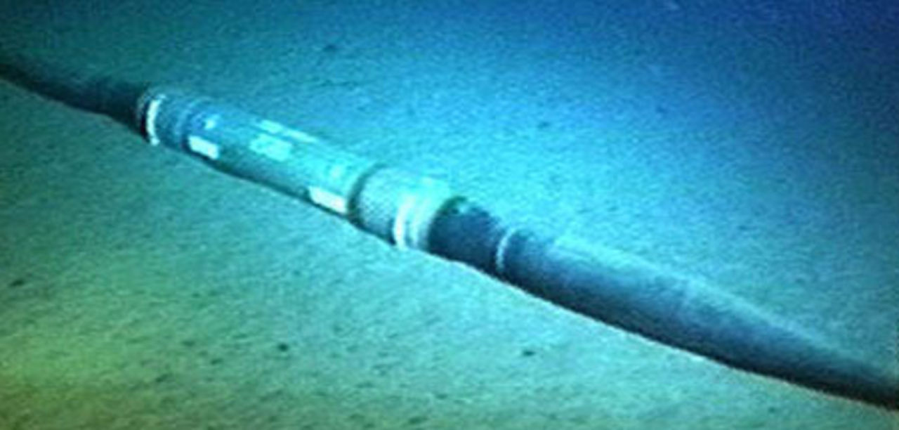 Undervattenskablar skadade