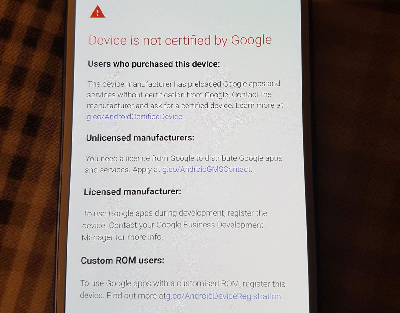 Google stänger ute Androider utan certifikat från sina appar