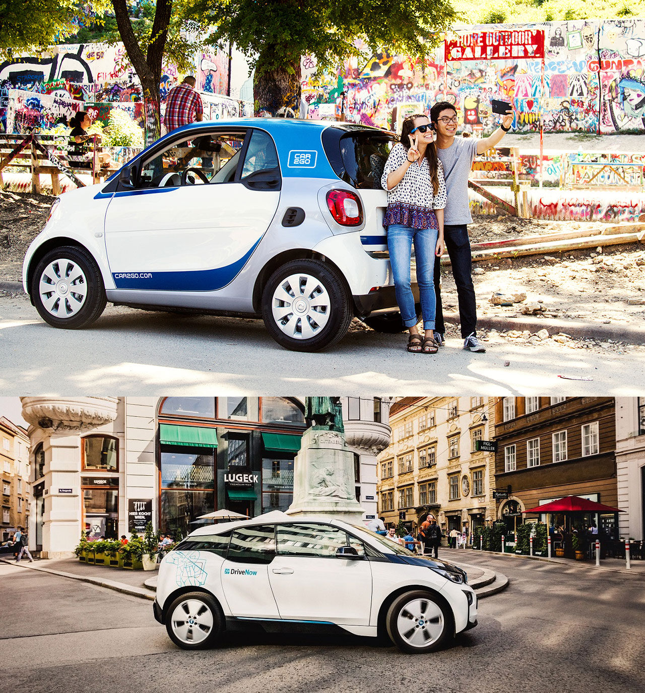 DriveNow och Car2Go slås ihop
