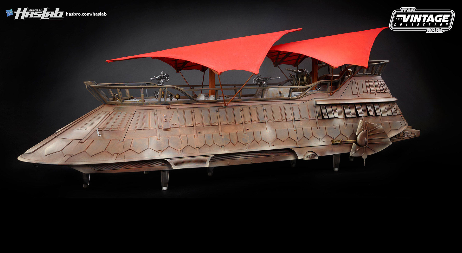 Jabba the Huts skepp kommer som byggsats