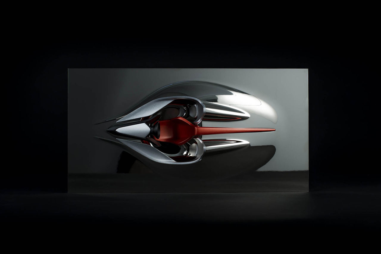 Köparna av McLaren BP23 får skulptur