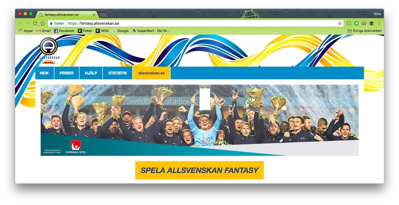 Nu drar Allsvenskan Fantasy igång