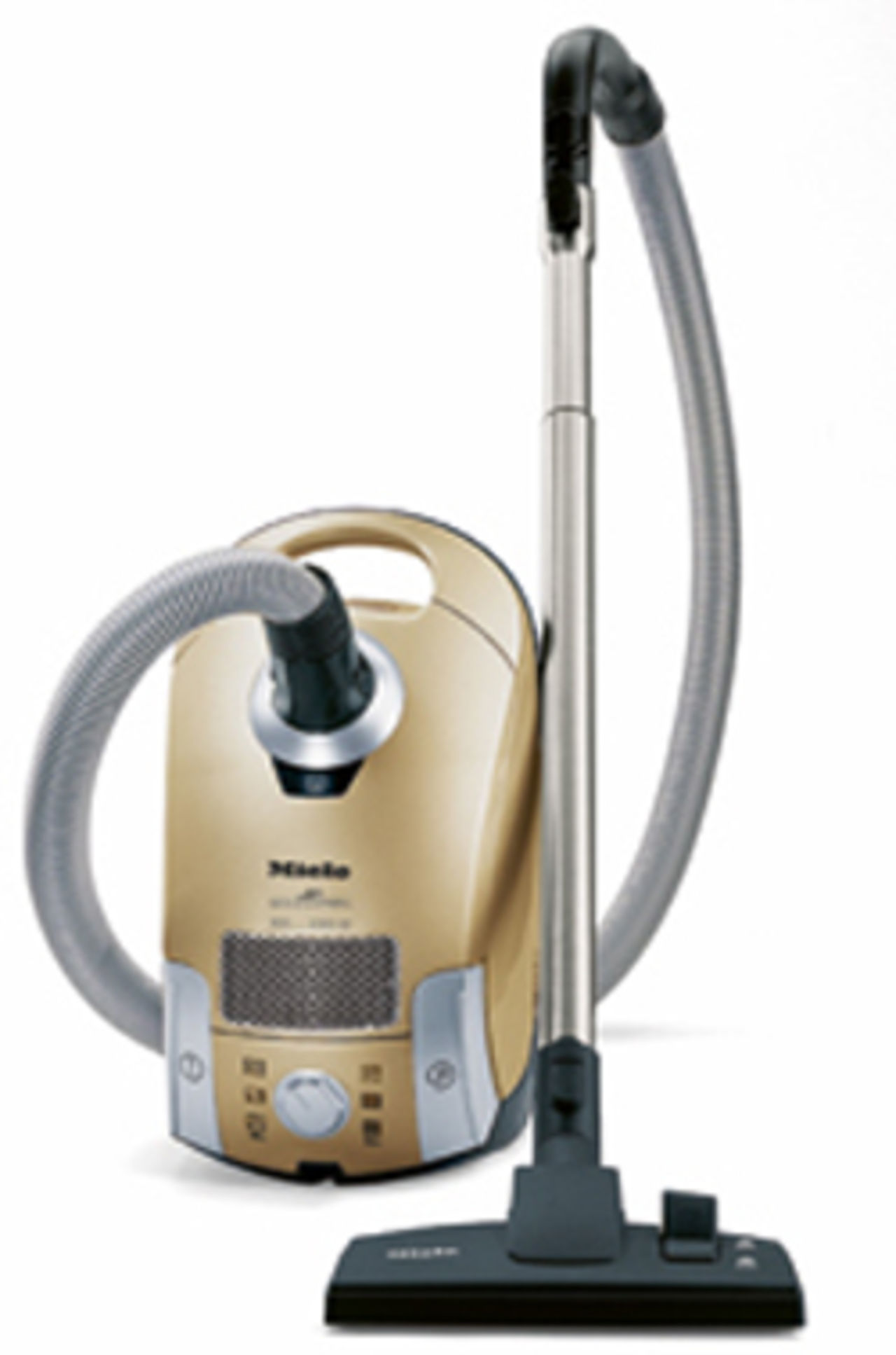 Bättre sug med guldfärgad dammsugare?