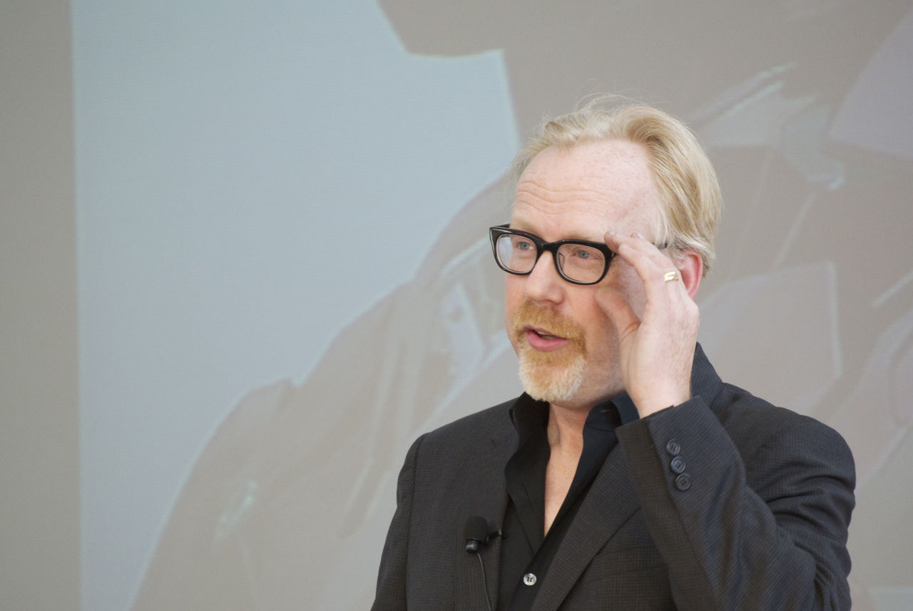 Adam Savage jobbar på Mythbusters för barn