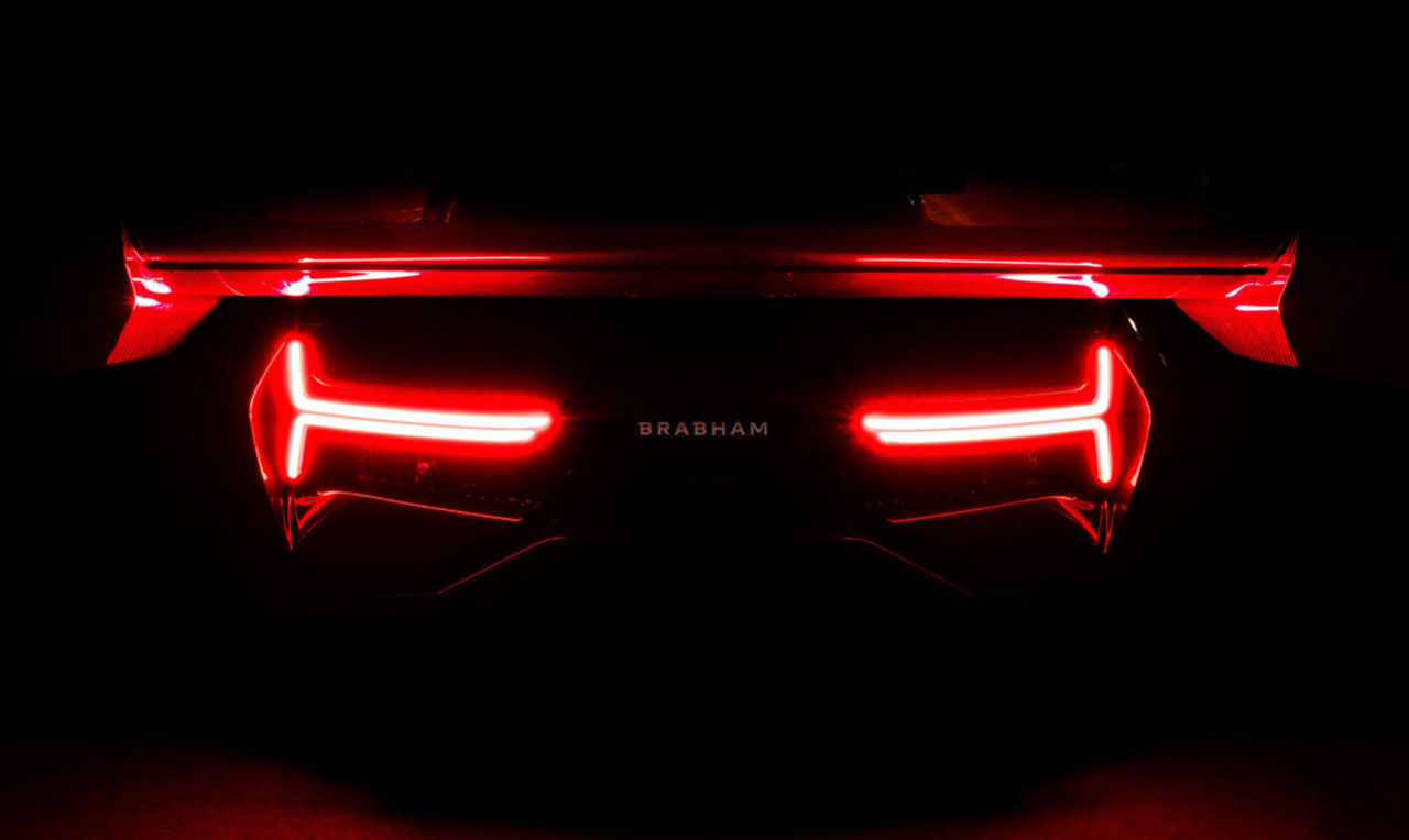 Brabham delar med sig av bild på superbilen