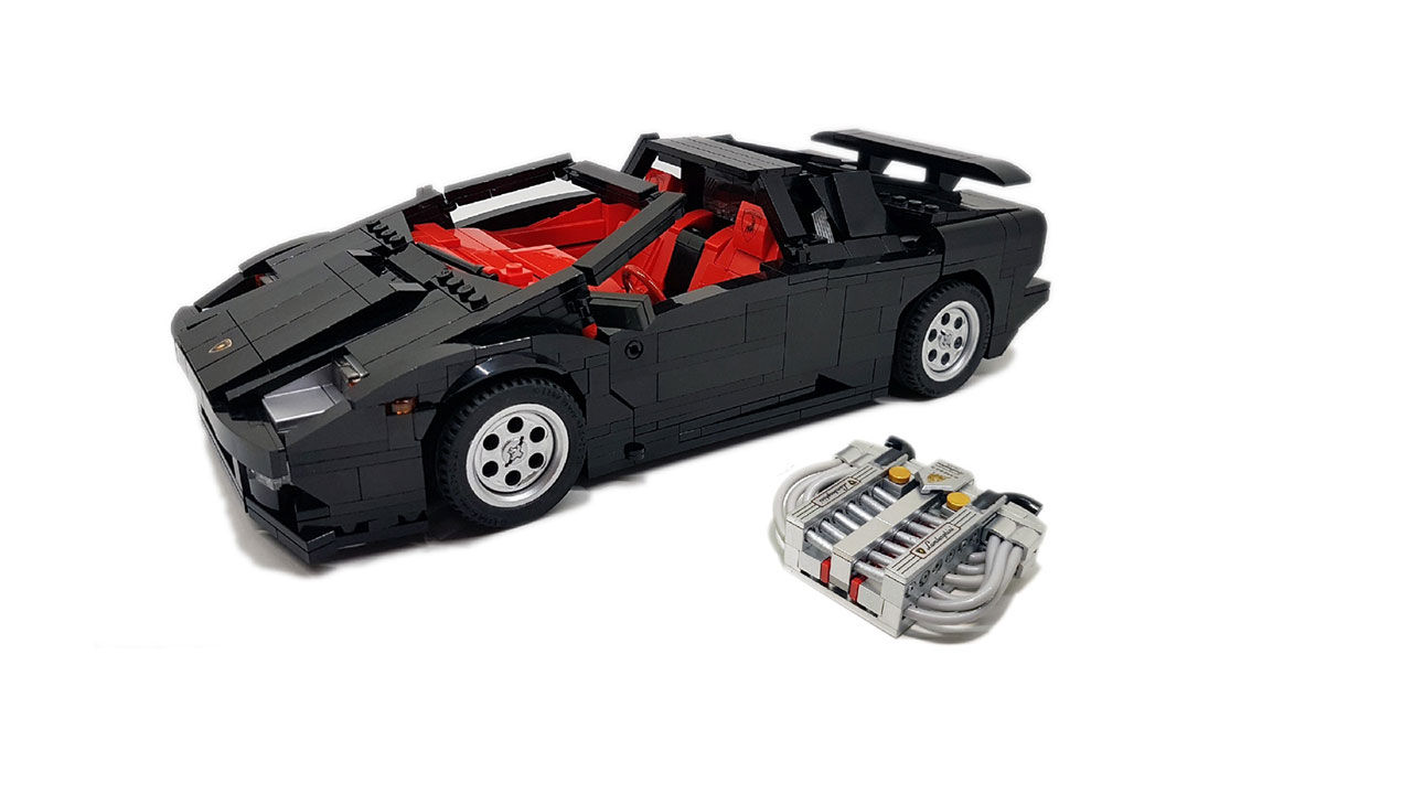 Lamborghini Diablo i Lego