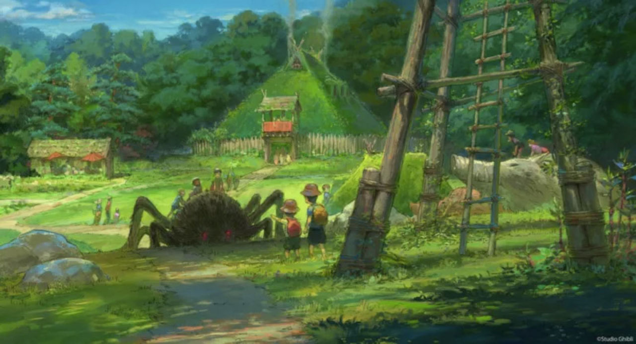 En första titt på Ghibli Park