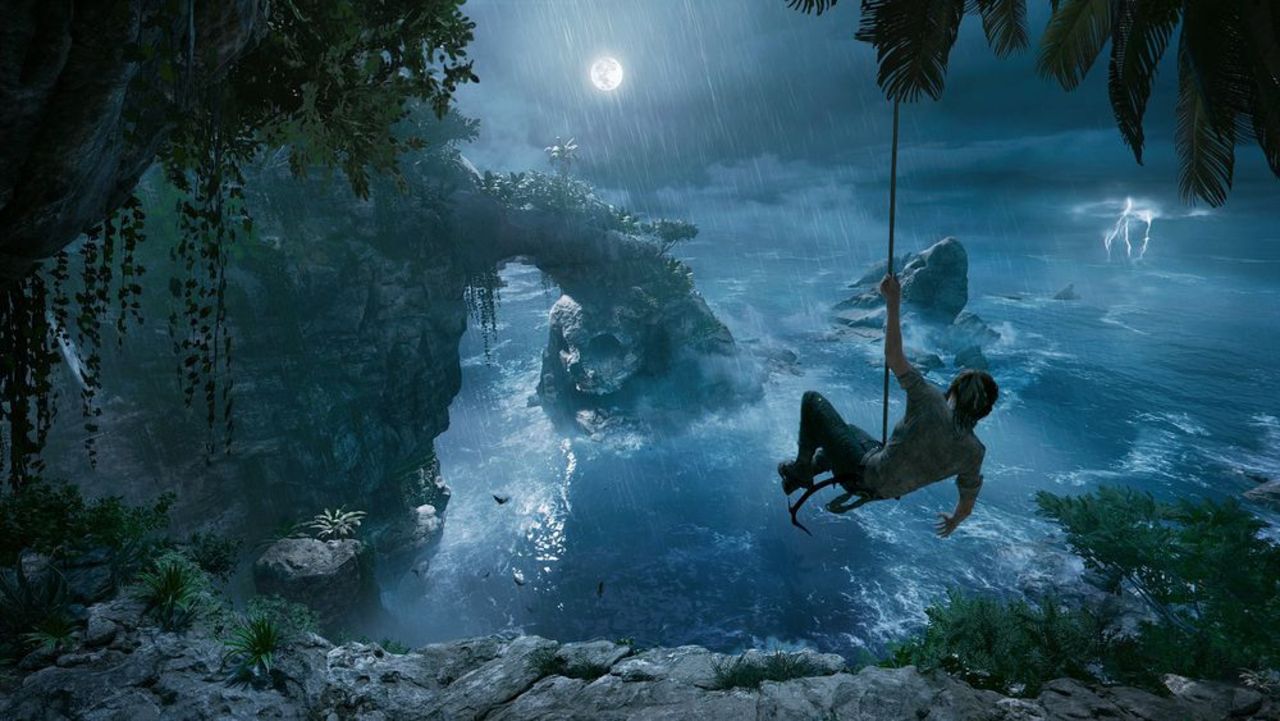 Lite skärmdumpar från Shadow of the Tomb Raider
