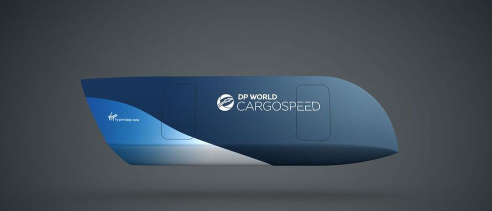 Virgin Hyperloop One startar företag för frakt