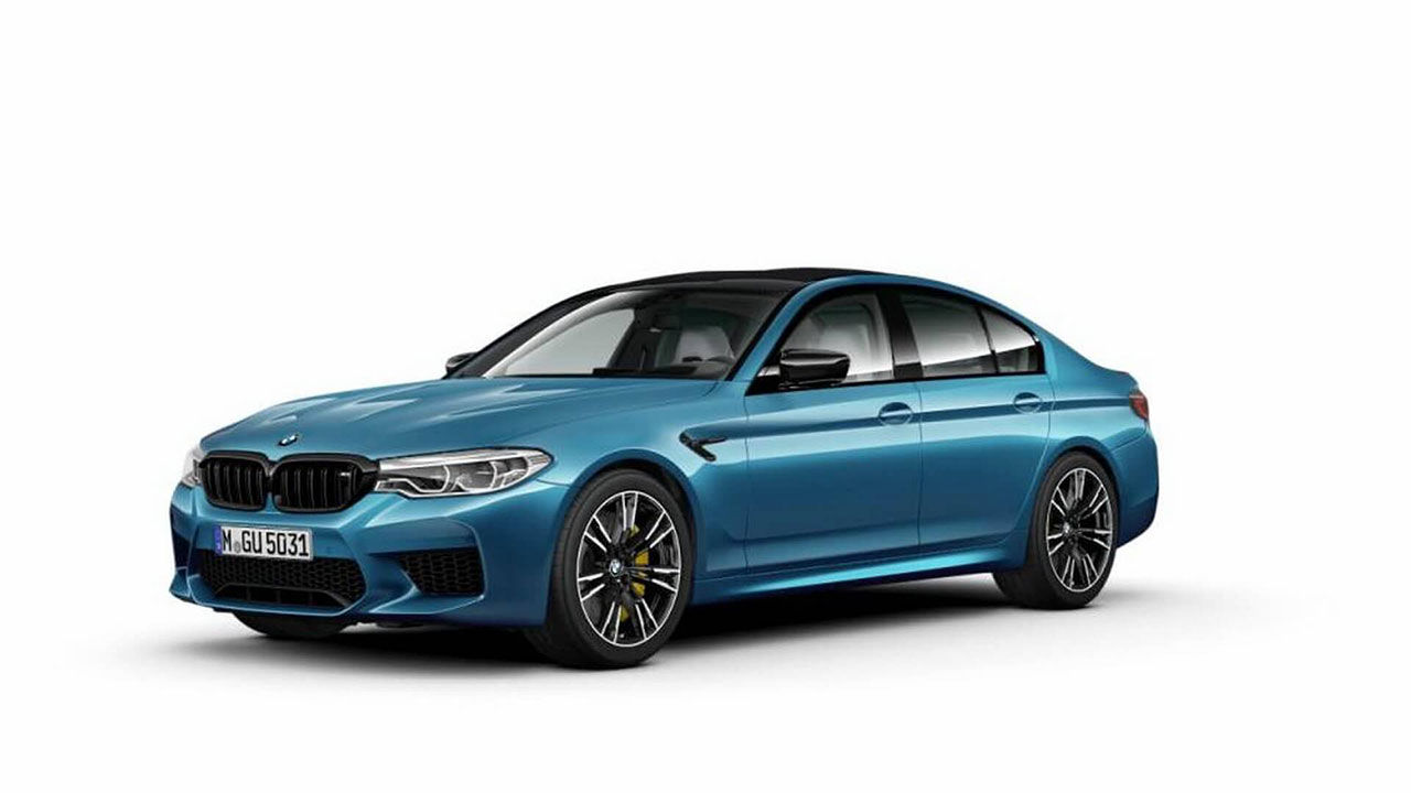 Nya BMW M5 Competition Package läcker ut