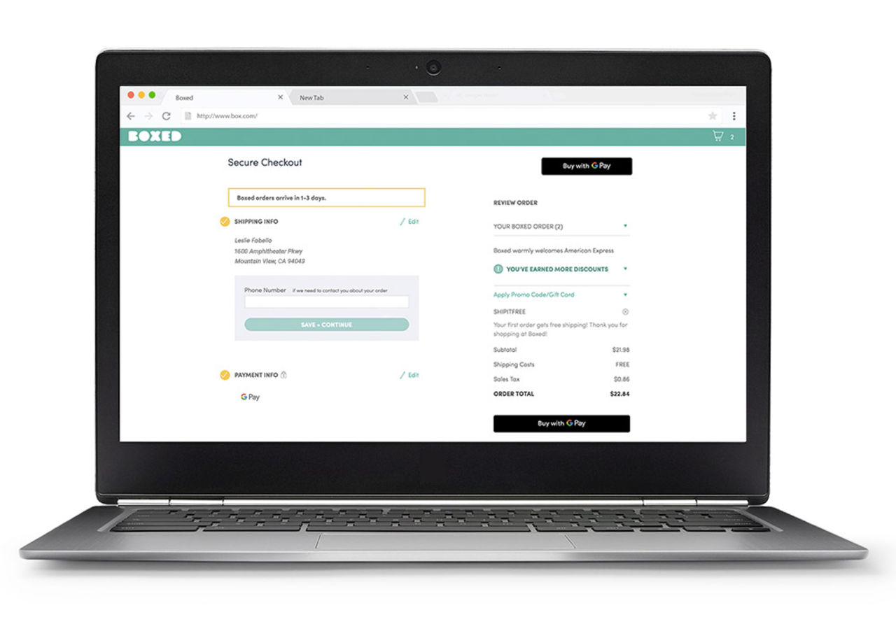 Nu fungerar Google Pay på webben