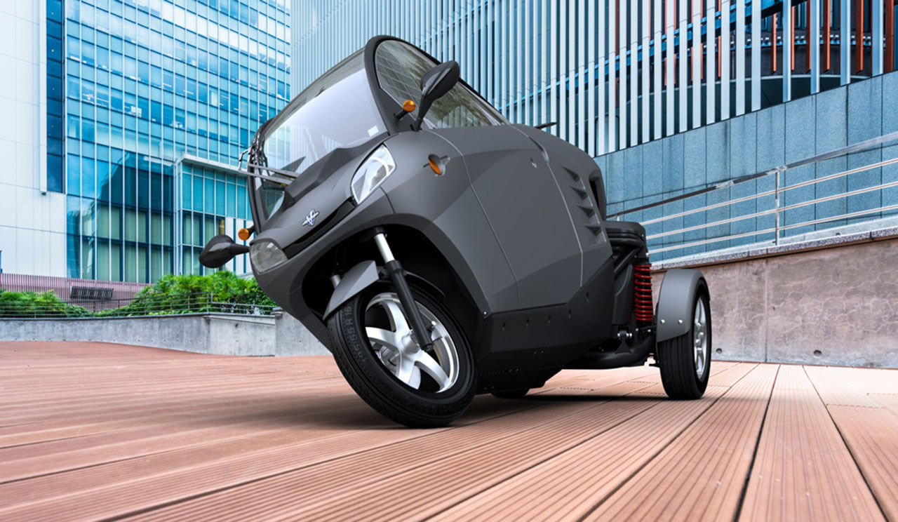 Den lutande trehjulingen Carver gör comeback