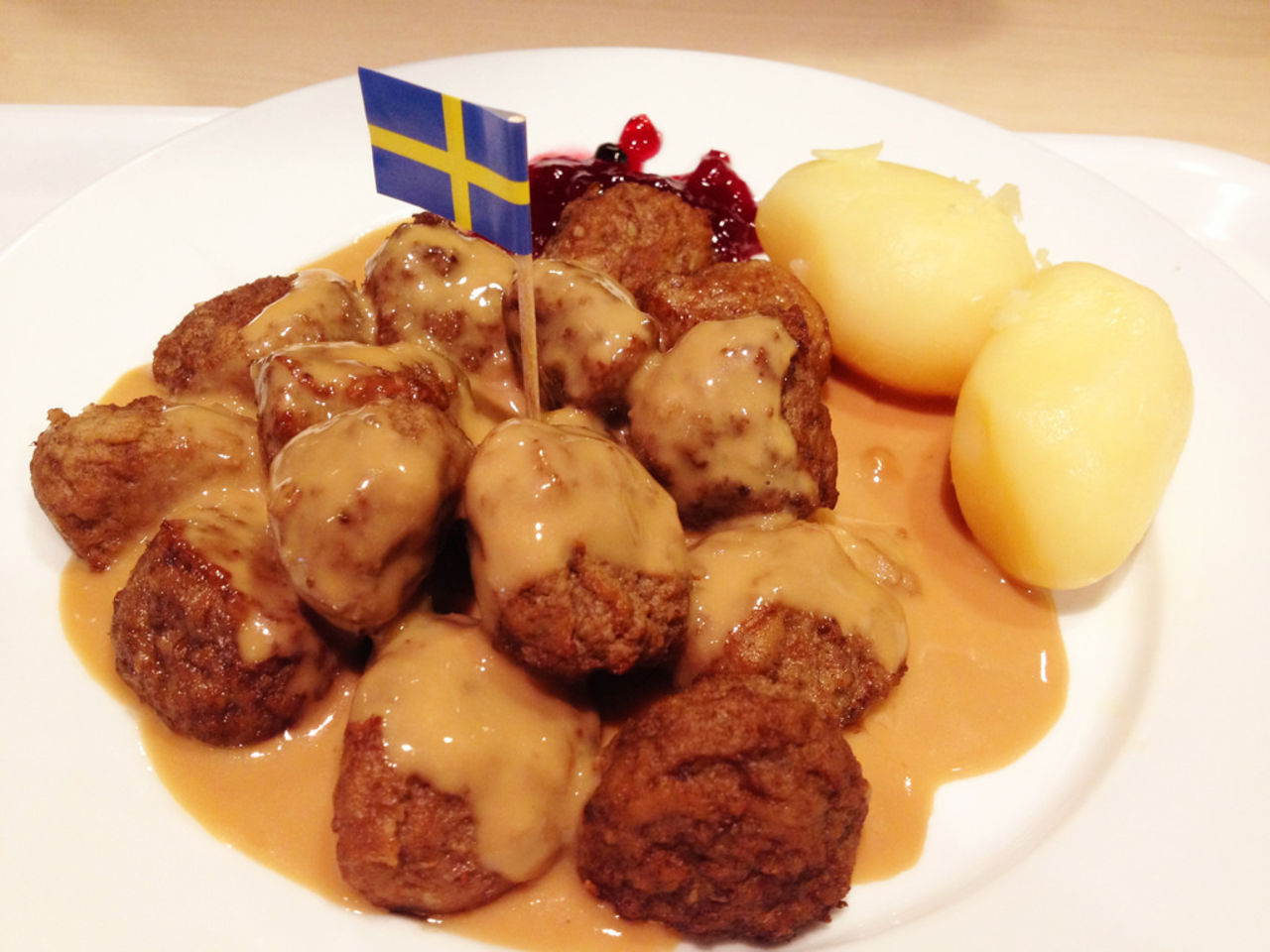 Köttbullar upprör i sociala medier