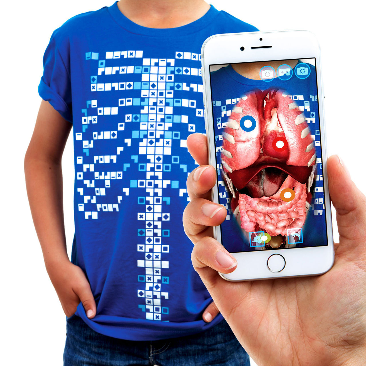 Virtuali-Tee är augmented reality-tshirt