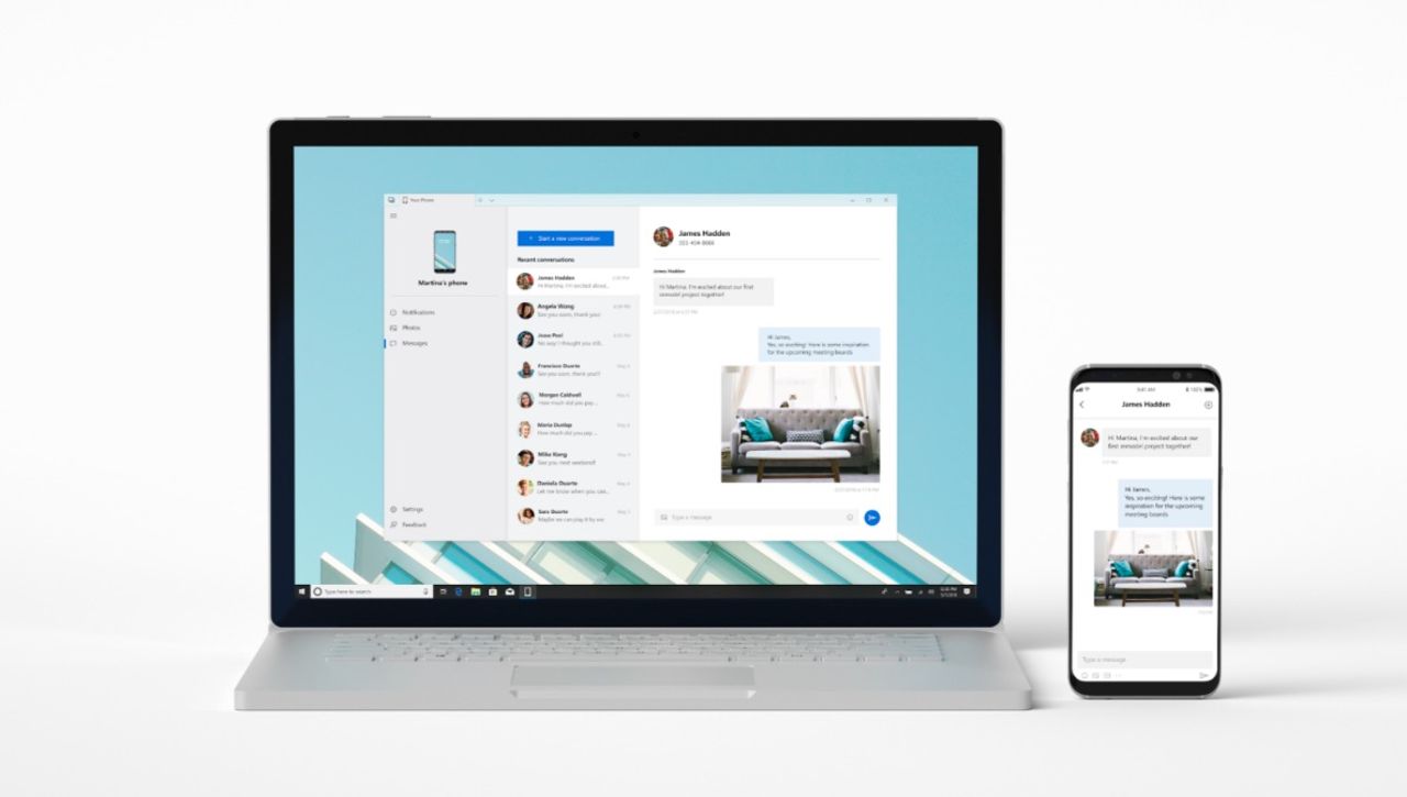 Kom åt mobilen från Windows med Your Phone