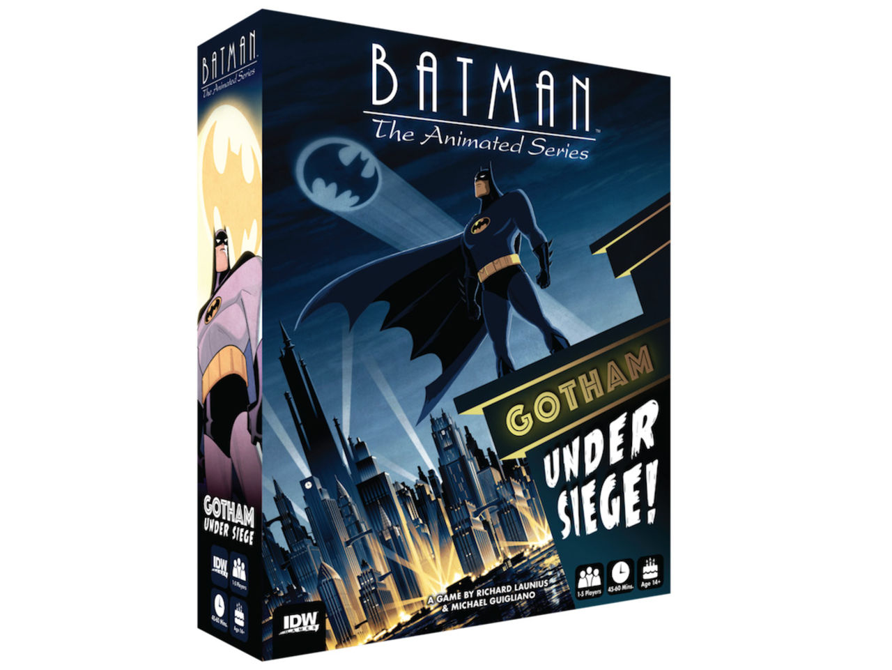 Animerade Batman-serien blir brädspel