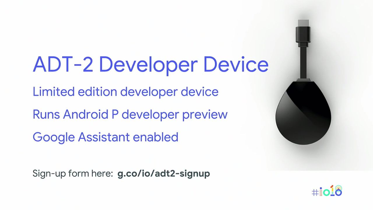 Googles Android TV-dongle existerar