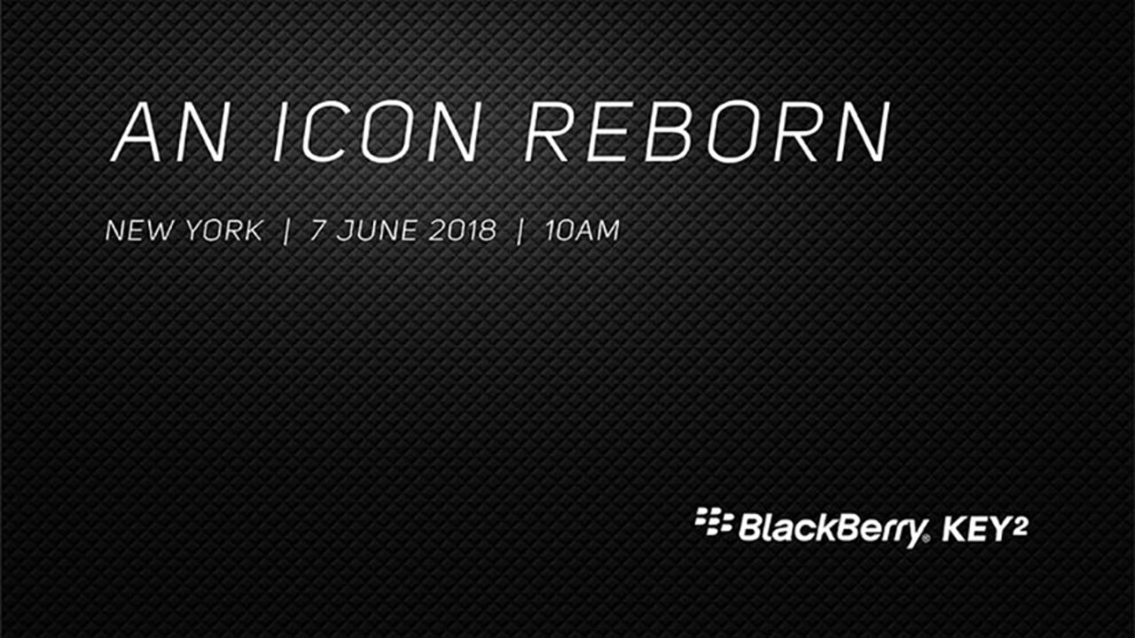 BlackBerry Key2 visas upp 7 juni