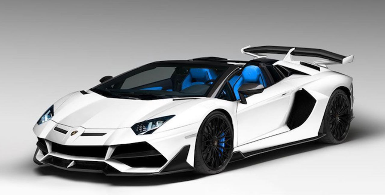 Lamborghini Aventador SVJ Roadster läcker ut