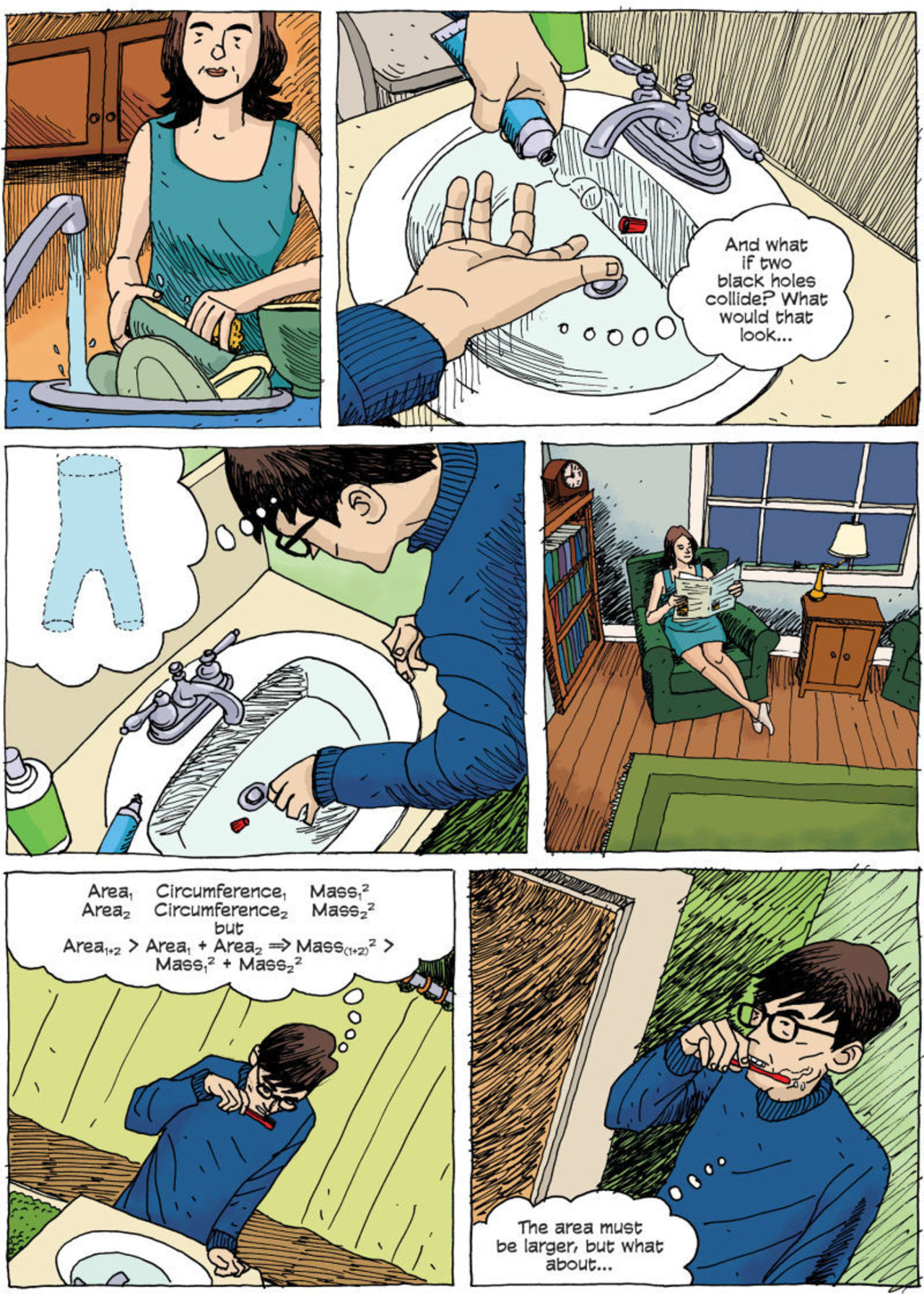 Stephen Hawkings liv blir seriebok