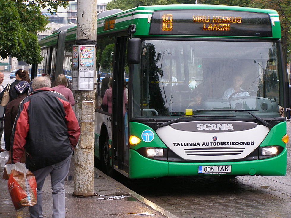 Kollektivtrafik blir gratis i Estland