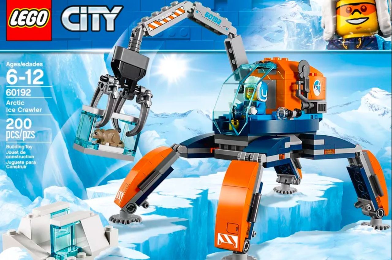 LEGO drar till Nordpolen