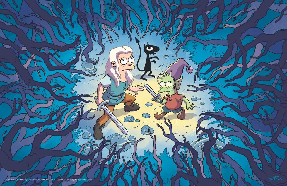 Netflix börjar sända Matt Groenings Disenchantment i augusti
