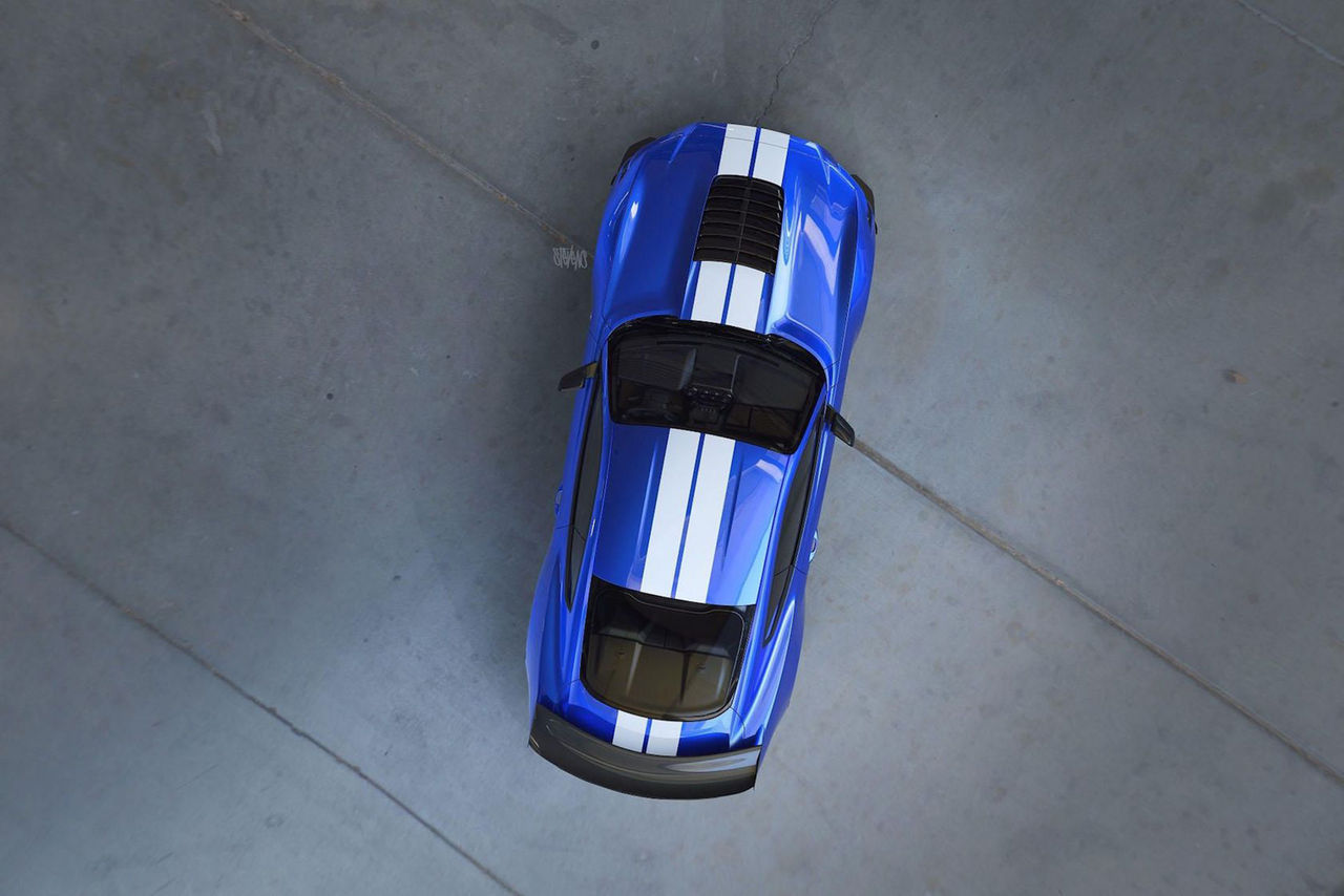 Färsk bild på nya Ford Mustang Shelby GT500