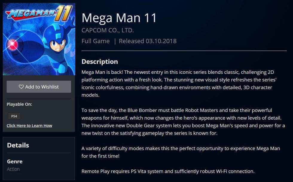 Mega Man 11 ryktas släppas 3 oktober