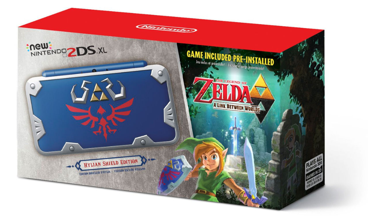 Nintendo visar upp ny 2DS XL med Zelda-motiv
