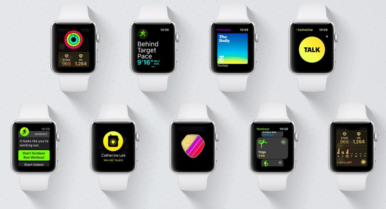 Apple presenterar watchOS 5