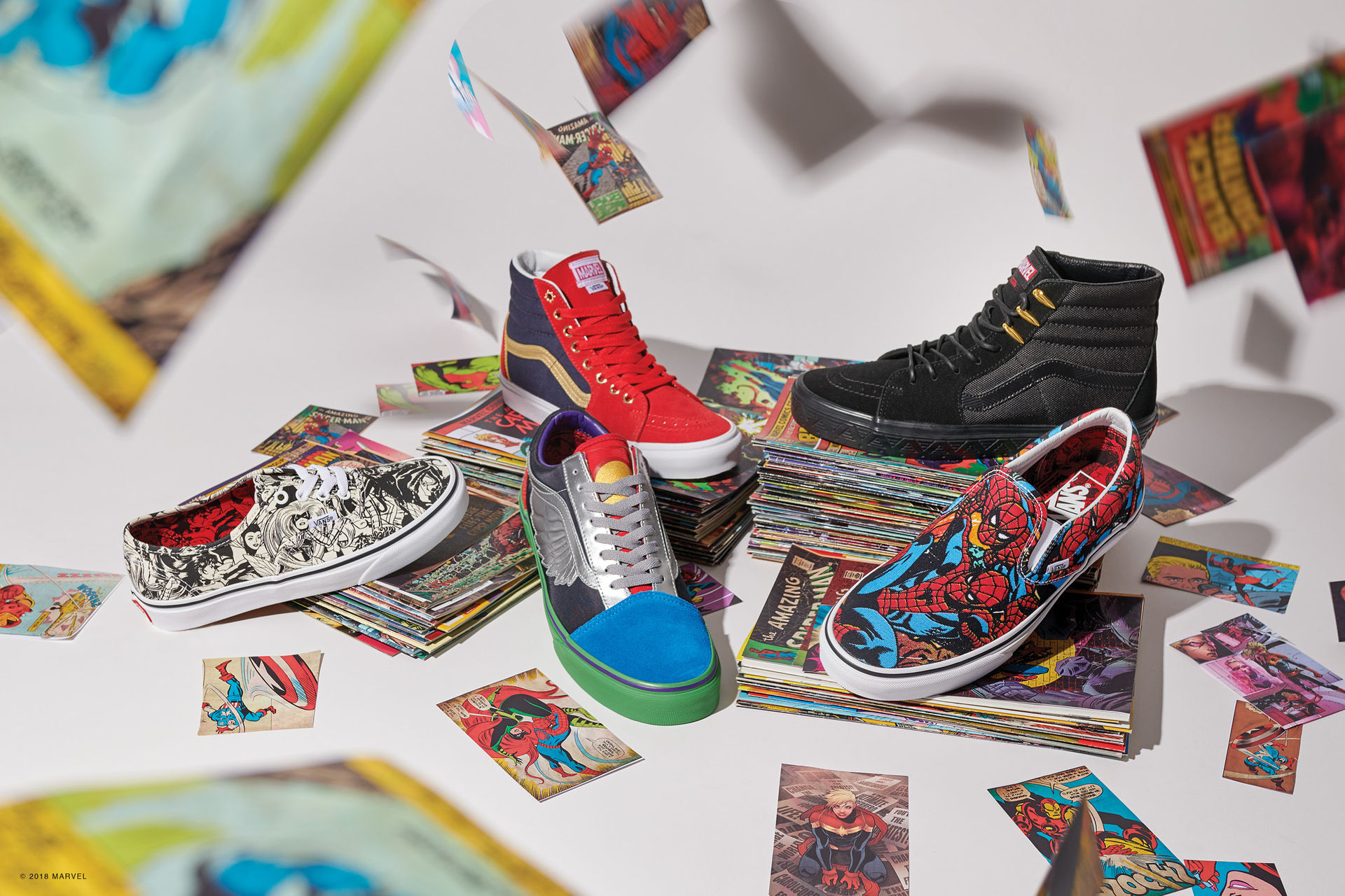 Vans och Marvel samarbetar i ny kollektion