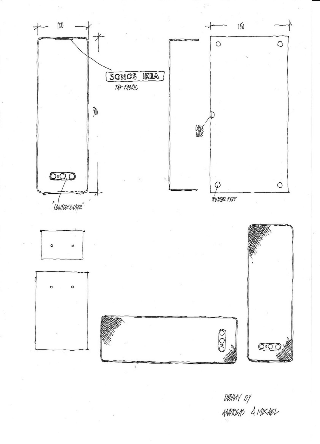 Sonos och IKEA visar upp skisser