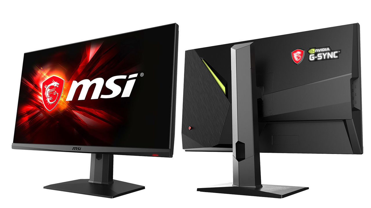 MSI visar upp ruskigt snabb 25-tumsskärm