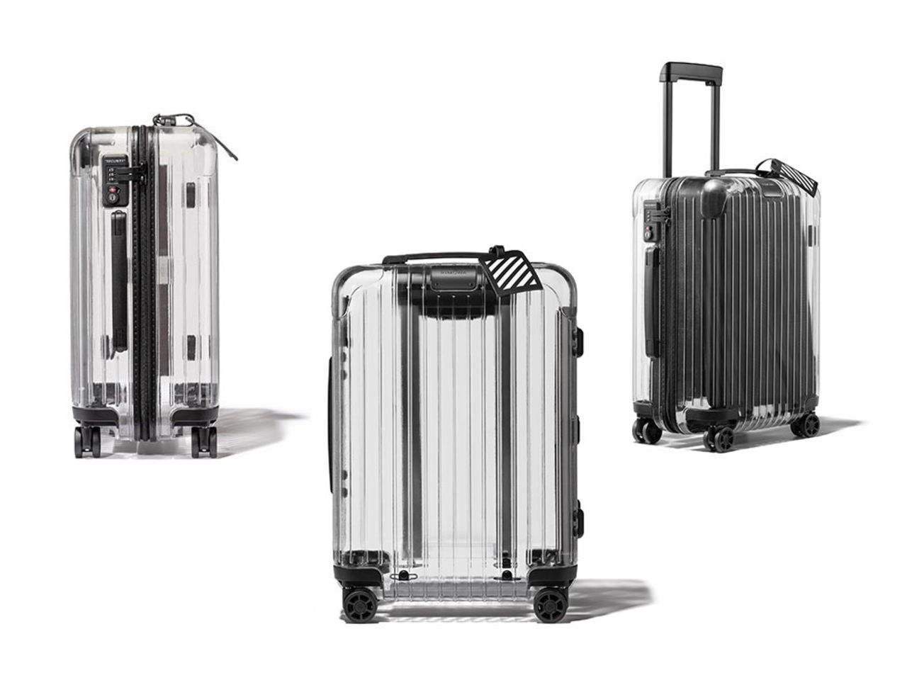 Rimowa har släppt en genomskinlig resväska