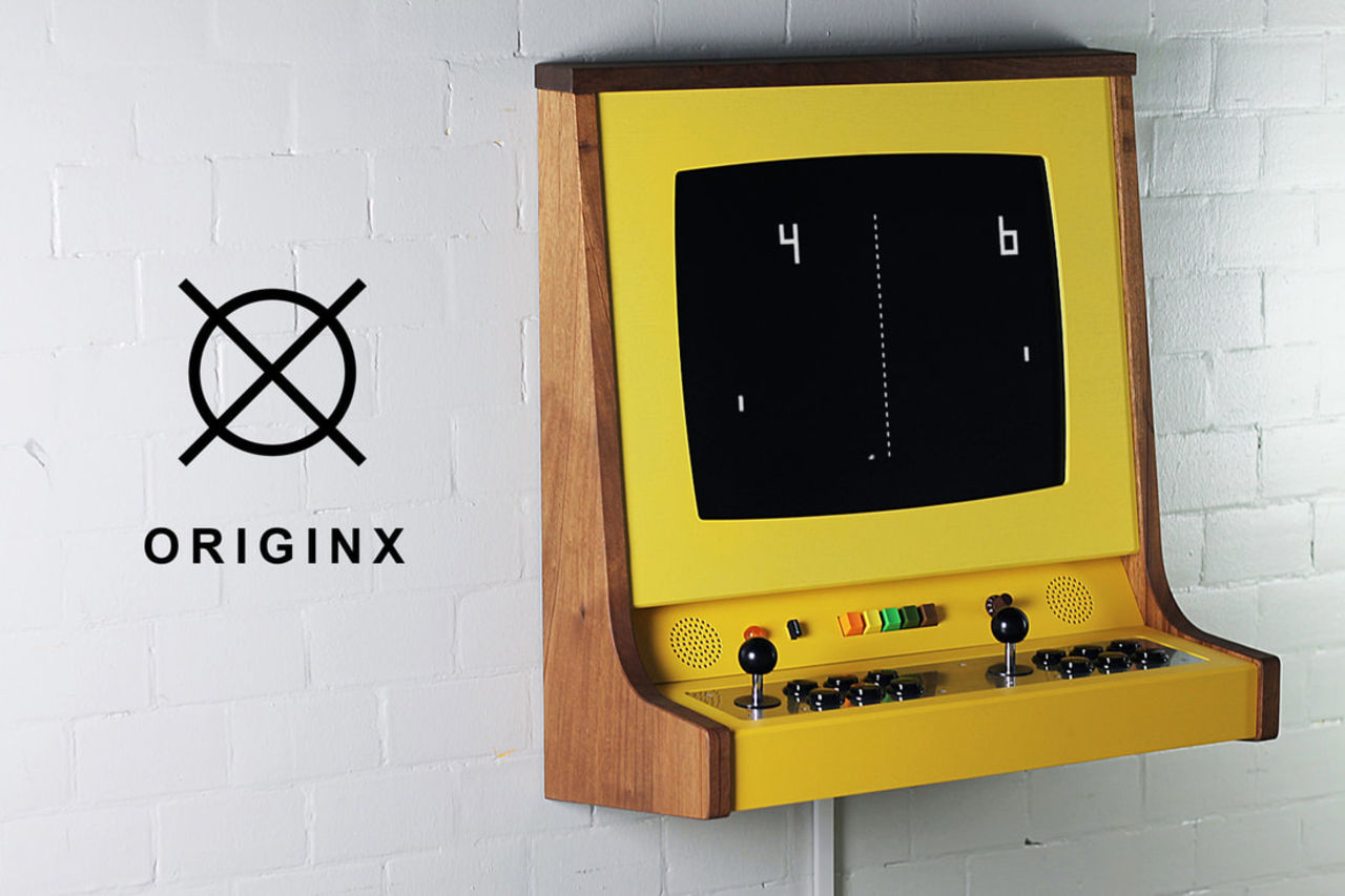 OriginX är ett arkadspel man hänger på väggen
