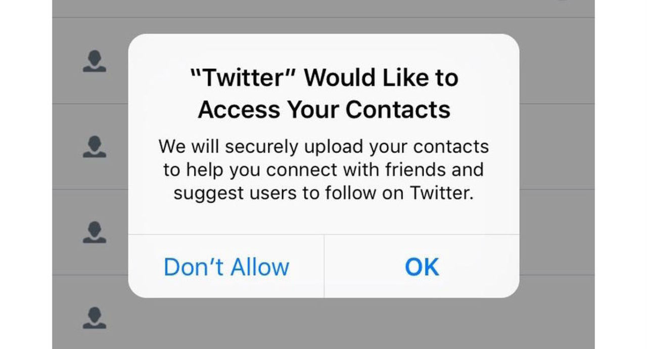 Apple kickar ut appar som vill ha användares adressbok