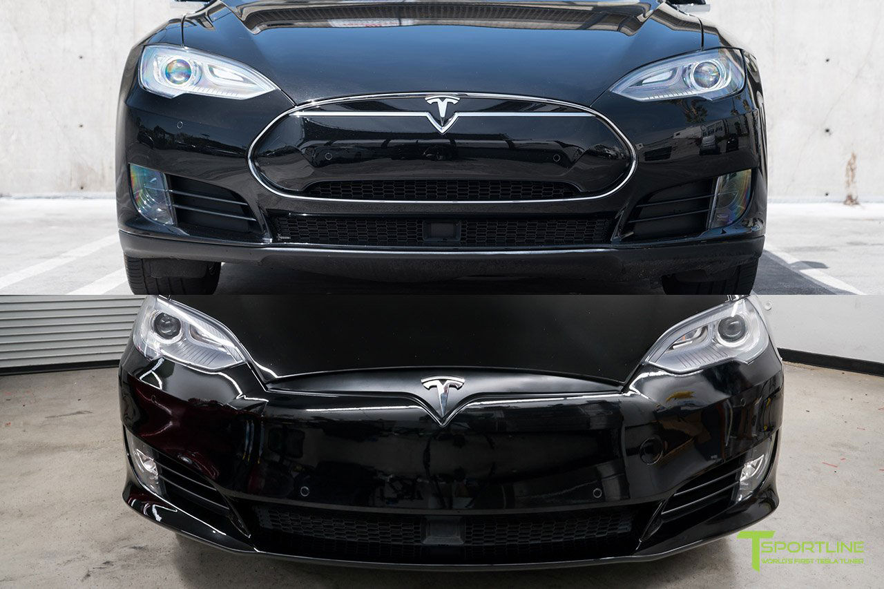 Uppdatera nosen på din gamla Tesla Model S. Få bort grillen Uppdatera nosen på din gamla Tesla Model S. Få bort grillen