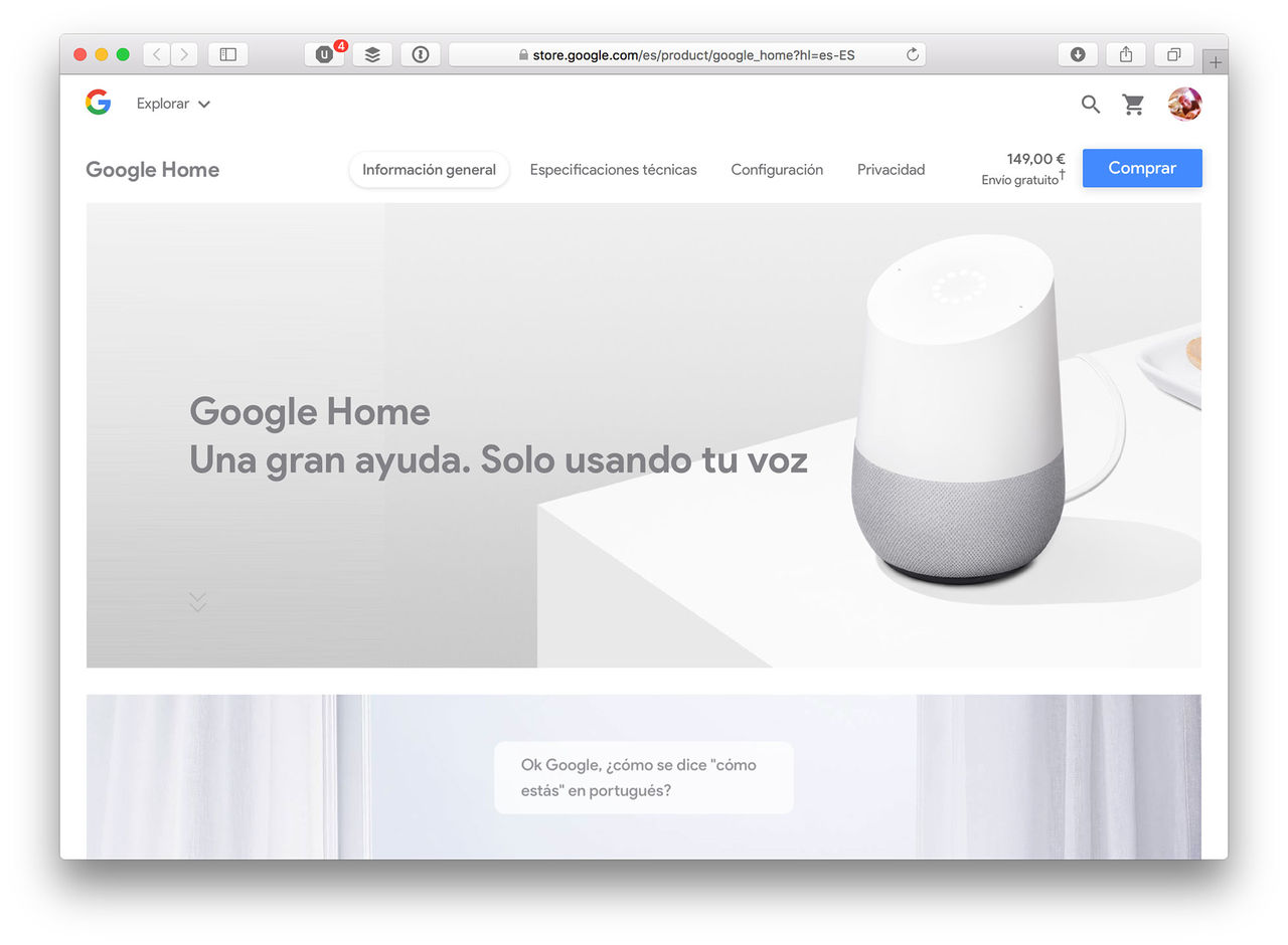 Google Home och Home mini dyker upp i tre EU-länder till