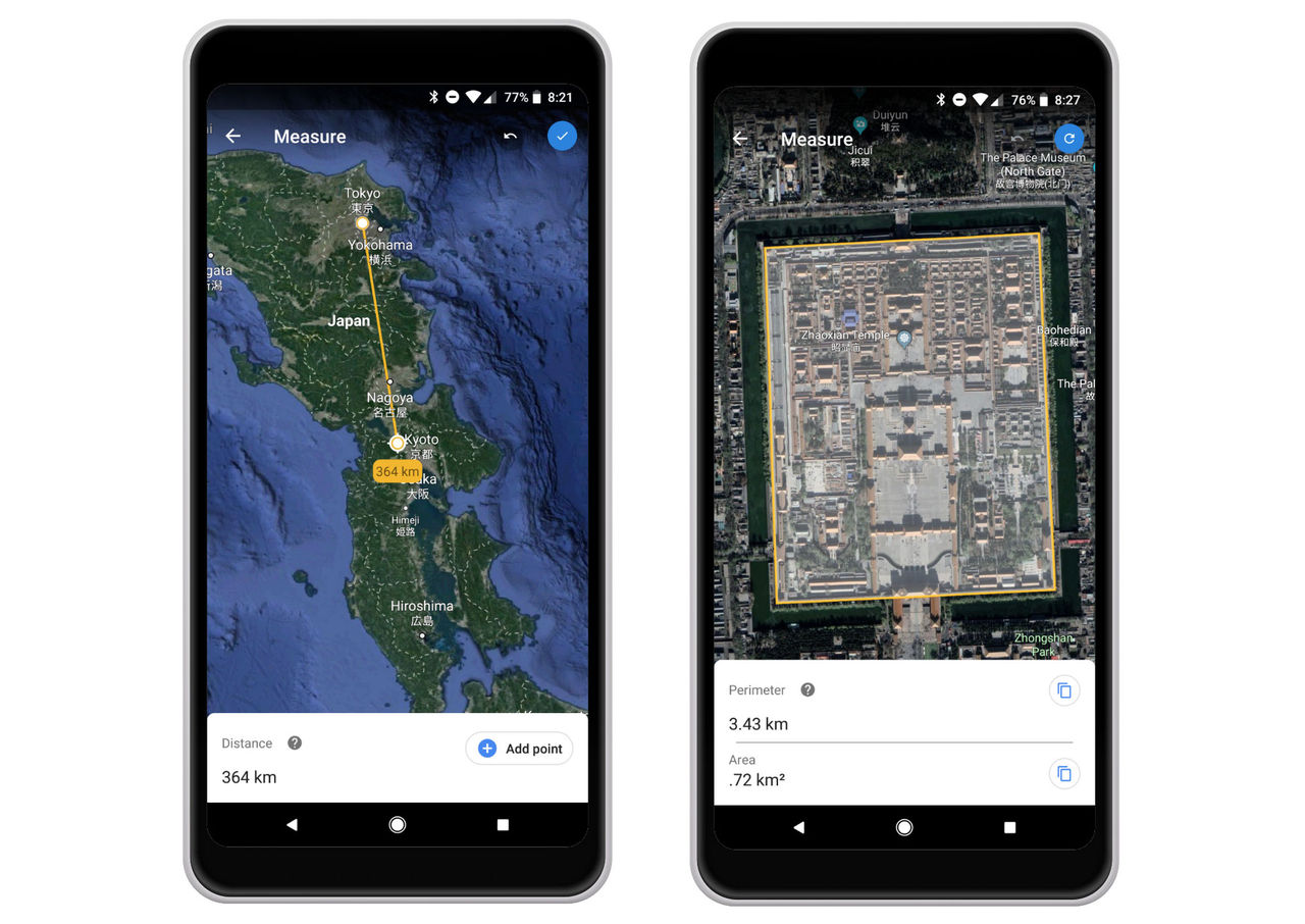 Nu kan du mäta saker på Google Earth