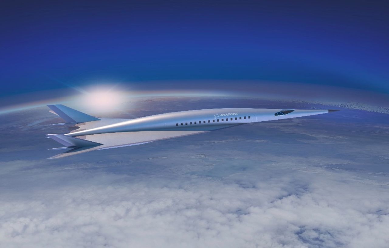 Boeing visar upp koncept på överljudsplan